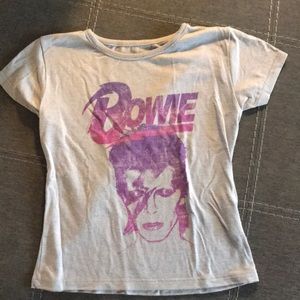 Unisex kids David Bowie screen tee, 5T
